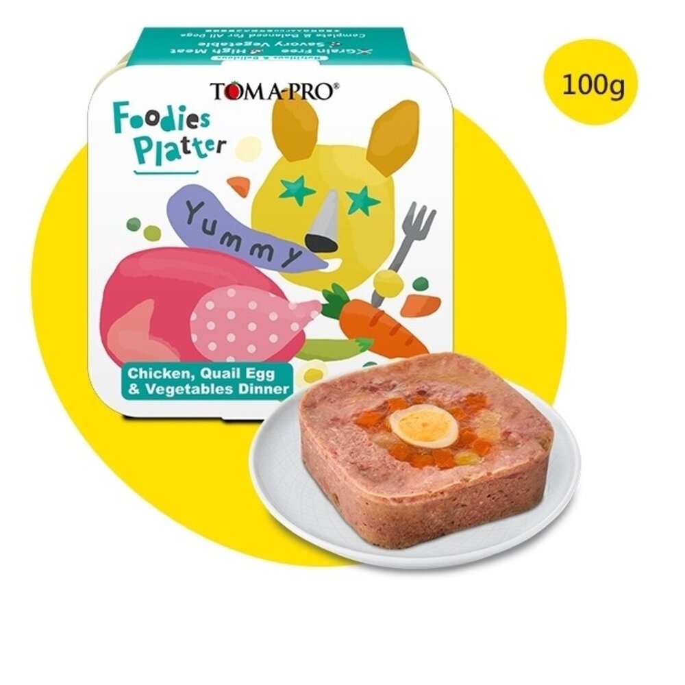 TOMA-PRO 優格 吃貨拼盤狗餐盒100g【24罐組】 全齡犬 無穀狗罐 主食餐盒 狗罐頭『WANG』-圖片-6