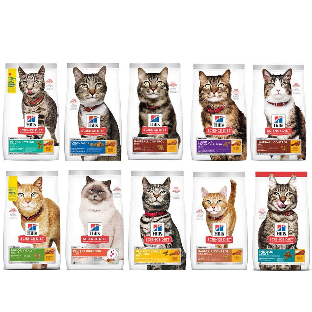 Hill's 希爾思 貓糧 5.89kg-10kg 幼貓 成貓 高齡貓 室內貓 貓飼料『WANG』-圖片-1