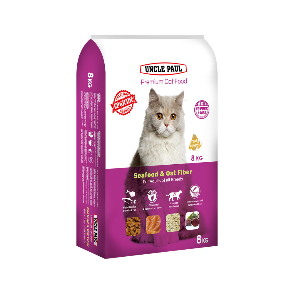 UNCLE PAUL 保羅叔叔 高級貓糧 8kg-18kg 均衡維他命與礦物質 化毛配方 貓糧『WANG』-圖片-5