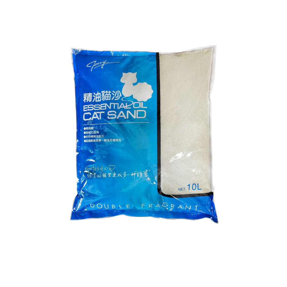 Jerry 精油貓砂 尤加利|海洋玫瑰 10L【3包組免運】 大/小球砂 無粉塵 凝結力超強『WANG』-圖片-3