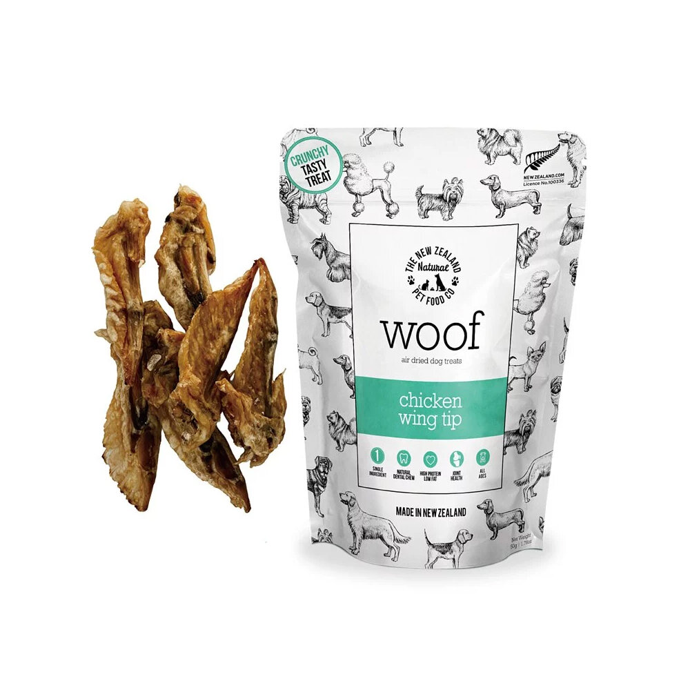 NZ Natural 鮮開凍 woof 狗狗香酥風乾零食 小翅雞 牛綠草胃 羊綠草胃 山羊肉 狗零食『WANG』-圖片-7