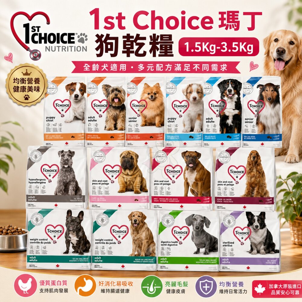 22975438345-加拿大 瑪丁 狗乾糧 1.5Kg-3.5kg 迷你犬 幼犬 狗乾糧 狗主食 狗飼料『WANG』