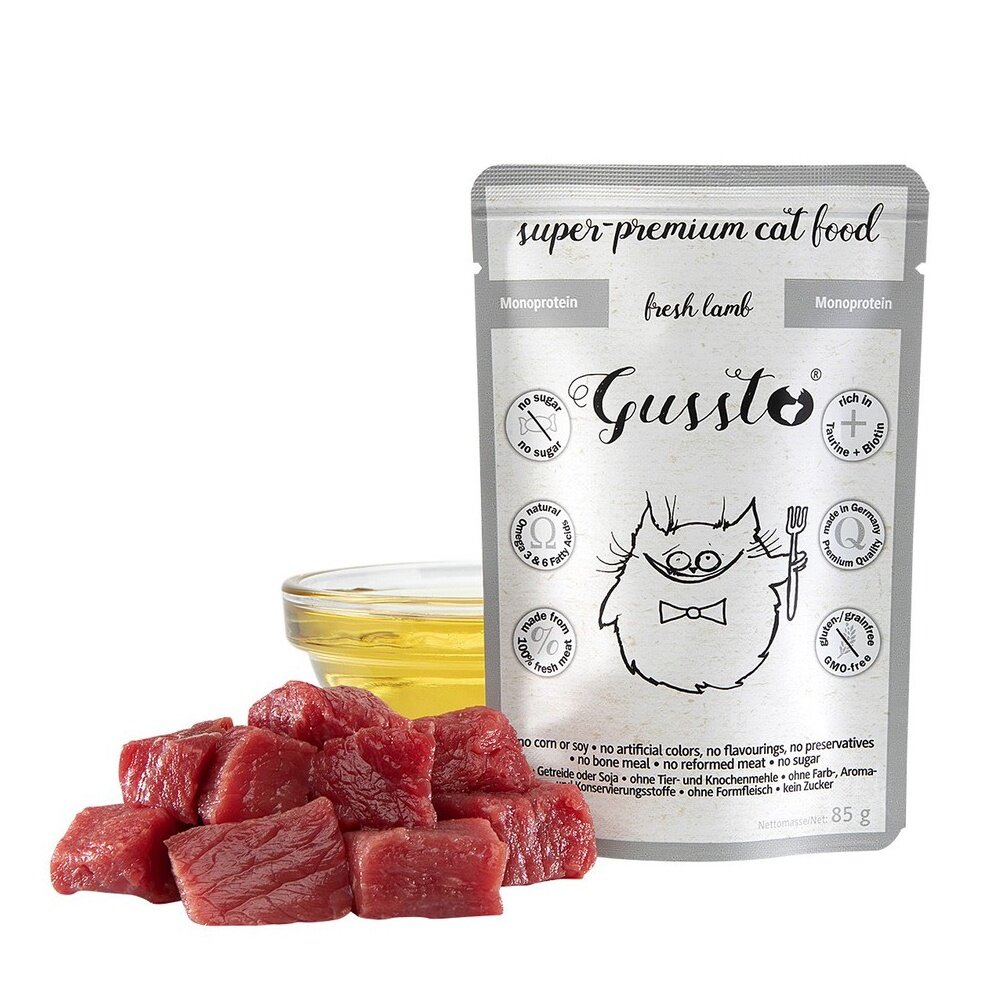 GUSSTO 惡魔喵 無穀主食貓餐包85g【單包】 無穀餐包 主食餐包 貓餐包『WANG』-圖片-8