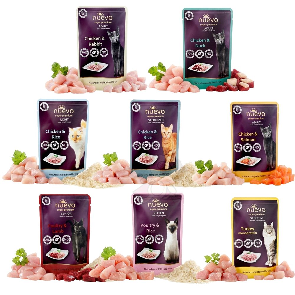 NUEVO 新歡 魅惑貓餐包 85g 主食貓餐包 鮮肉餐包 肉湯包 貓餐包『WANG』-圖片-1