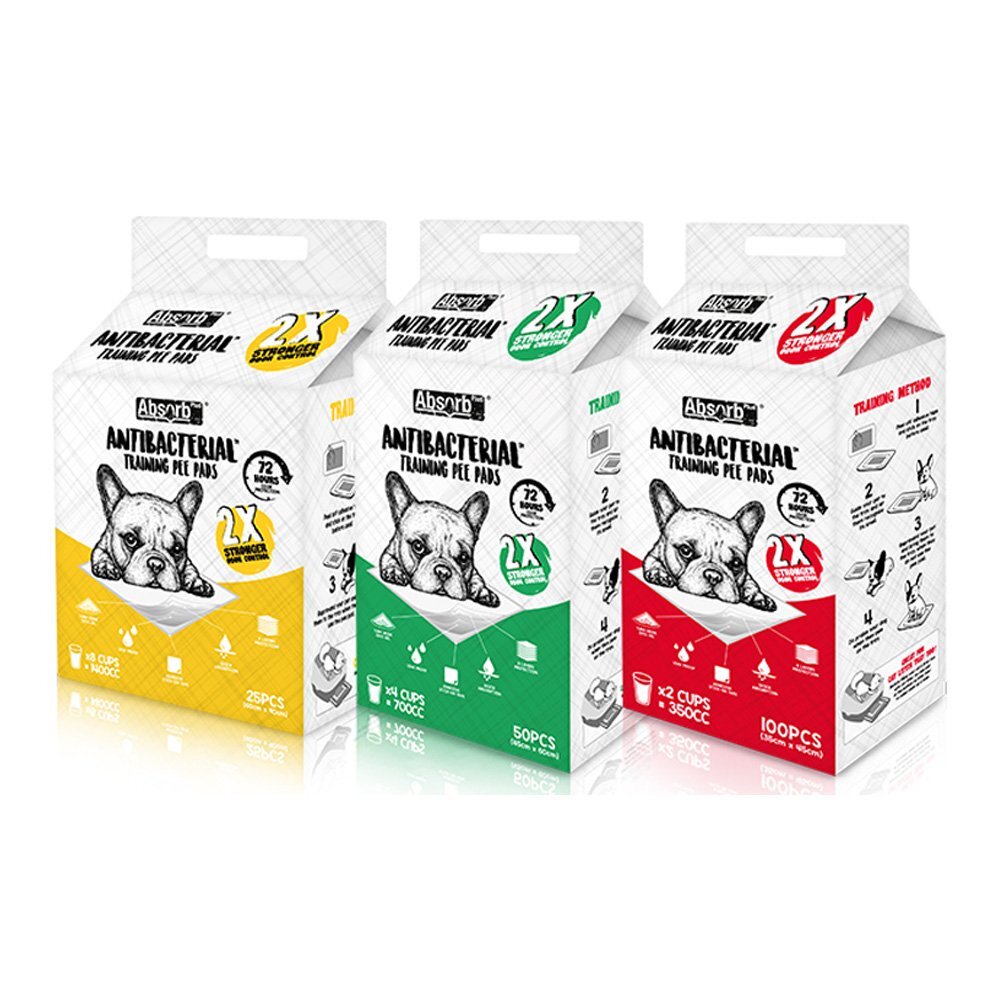 Absorb Plus 狠吸收尿布無香 狠消臭尿布墊 活性碳 尿布墊 犬用尿墊『WANG』-圖片-1