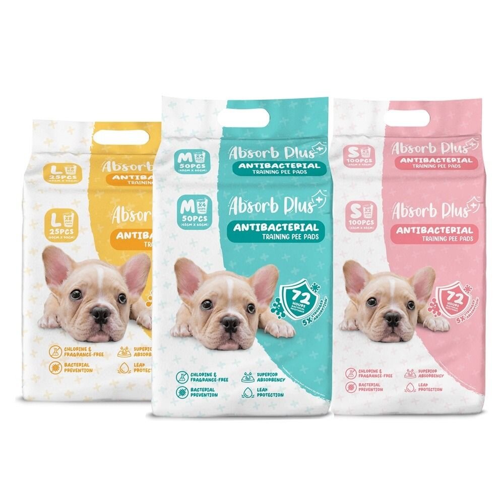 Absorb Plus 狠吸收尿布無香 狠消臭尿布墊 活性碳 尿布墊 犬用尿墊『WANG』-圖片-5