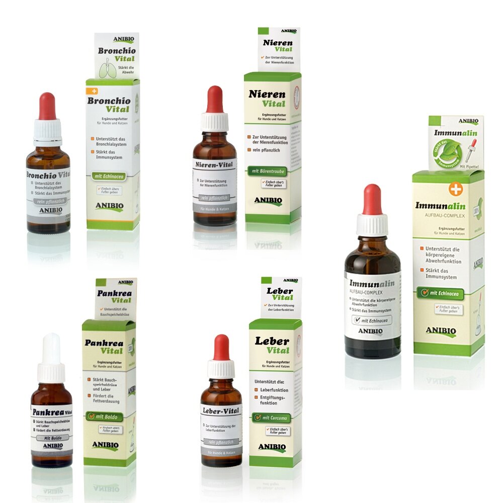 ANIBIO 德國家醫 營養守護精華飲 支氣管守護 腎臟守護 肝臟守護 免疫守護 營養品 犬貓適用『WANG』-圖片-1