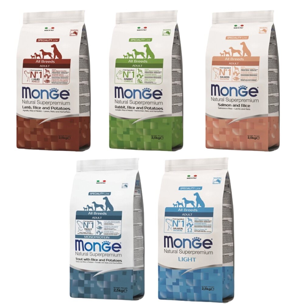 Monge 瑪恩吉 天然呵護 犬糧 12kg【免運】狗乾糧 狗主食 狗飼料『WANG』-圖片-1