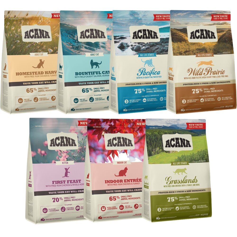 加拿大 ACANA 愛肯拿 4.5KG 挑嘴貓 無穀 低穀 雞肉 多種魚 鴨肉 貓糧『WANG』-圖片-2