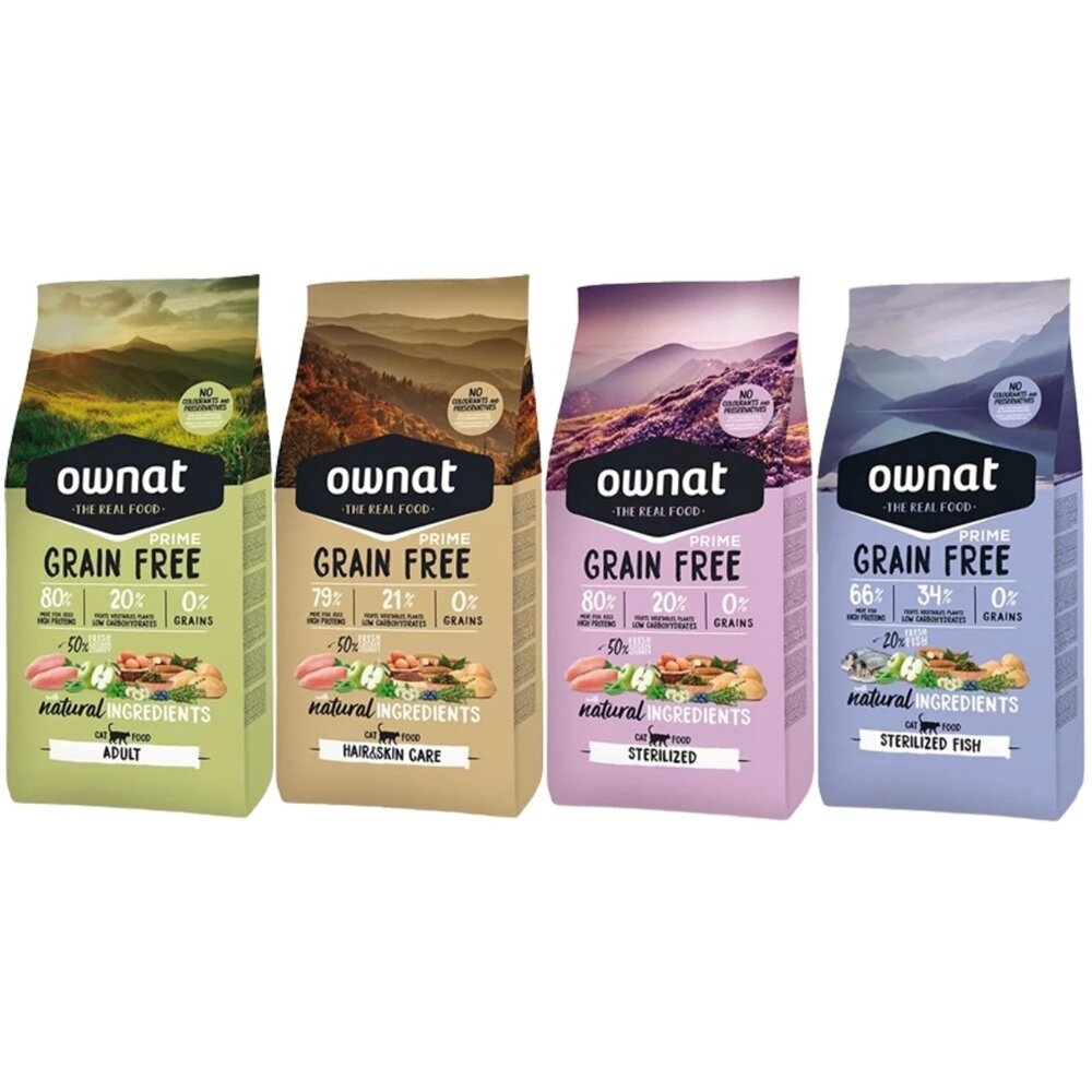 OWNAT 歐娜特 無穀全天然貓糧 小包裝300g-1kg 頂級 超級 機能 全齡貓 室內貓 貓飼料『WANG』-圖片-5
