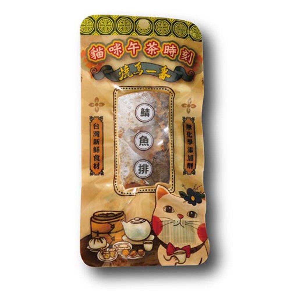 燒鳥一番 貓咪下午茶時刻貓肉條 25~30g 貓肉條 貓零食『WANG』-圖片-3