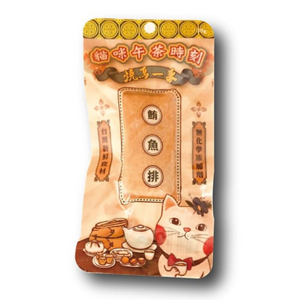 燒鳥一番 貓咪下午茶時刻貓肉條 25~30g 貓肉條 貓零食『WANG』-圖片-7