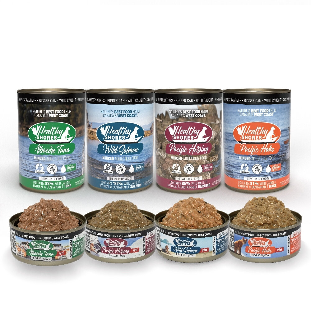 加拿大 HEALTHY SHORES 健康海岸 狗主食罐170g /397g【單罐】主食罐 狗罐頭『WANG』-圖片-1