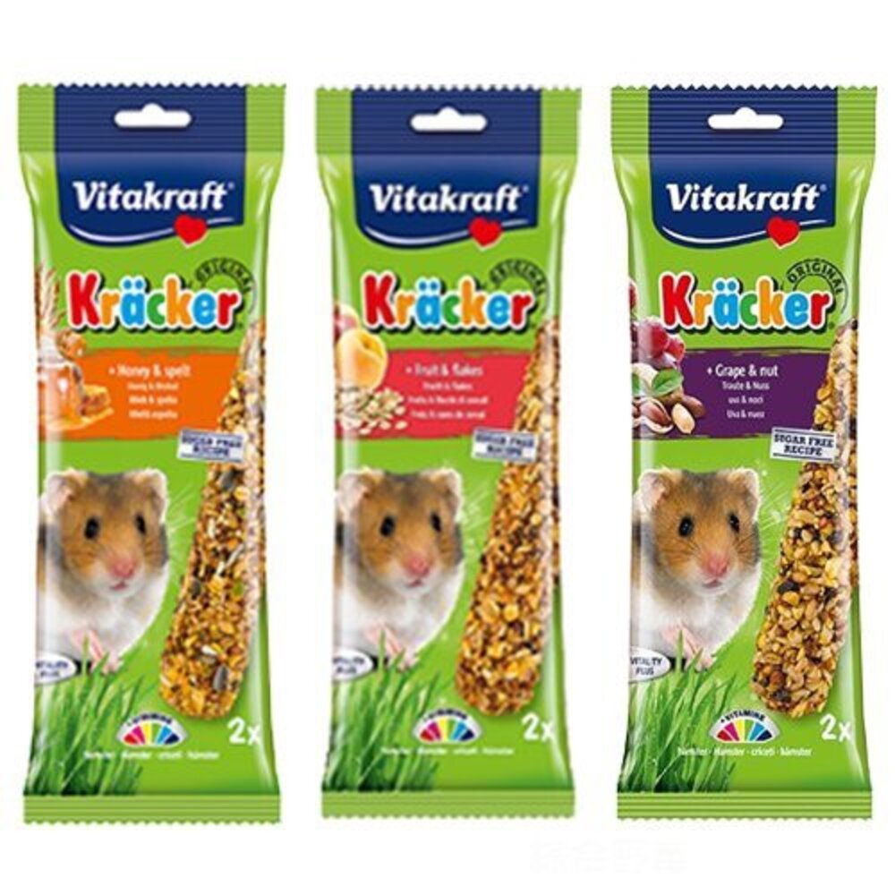 德國 Vitakraft VITA大頰鼠棒棒糖2支入 【單包/5包組】 袋裝 鼠零食『WANG』-圖片-1