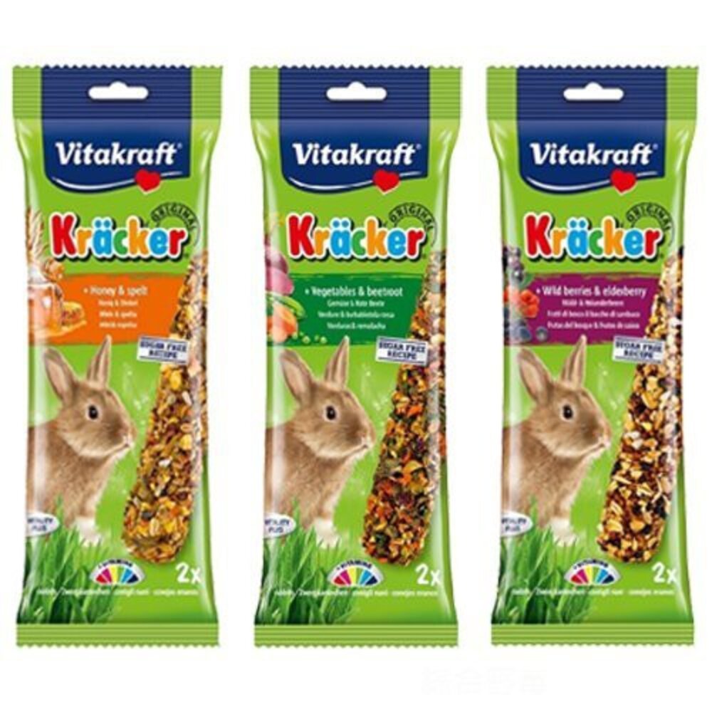 德國 Vitakraft VITA 兔子棒棒糖 袋裝 兔零食 小動物零食『WANG』-圖片-1