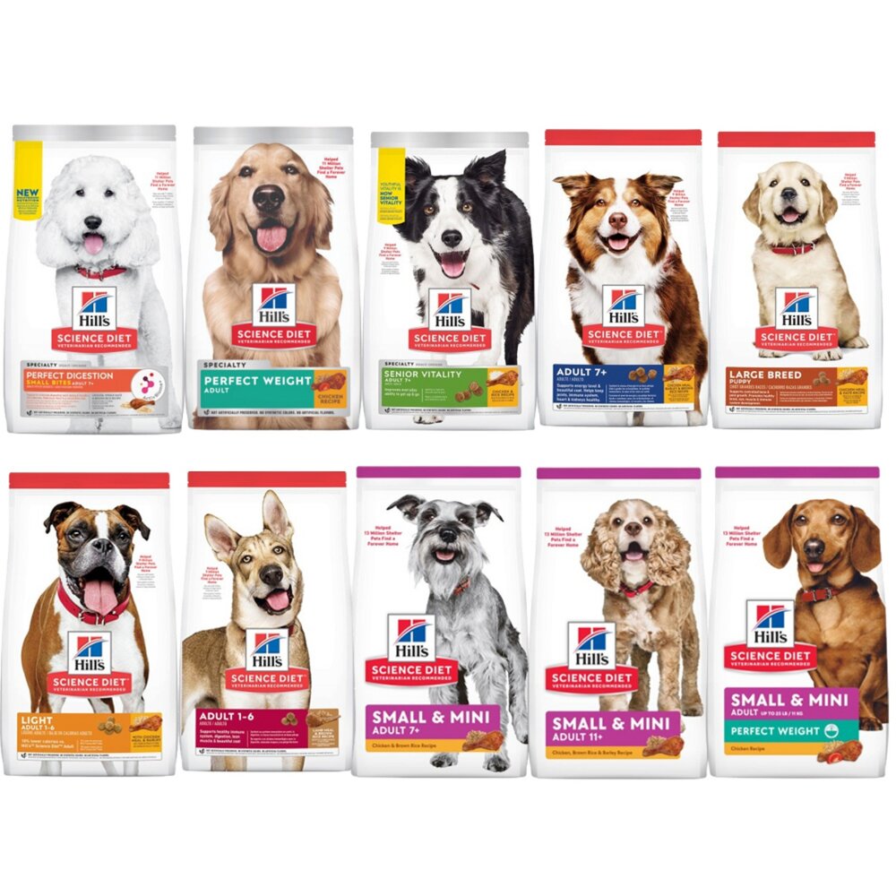 Hill's 希爾思 犬糧 5.44kg-15kg 幼犬 成犬 大型幼犬 小型迷你犬 狗乾糧 狗主食 狗飼料『WANG』-圖片-1
