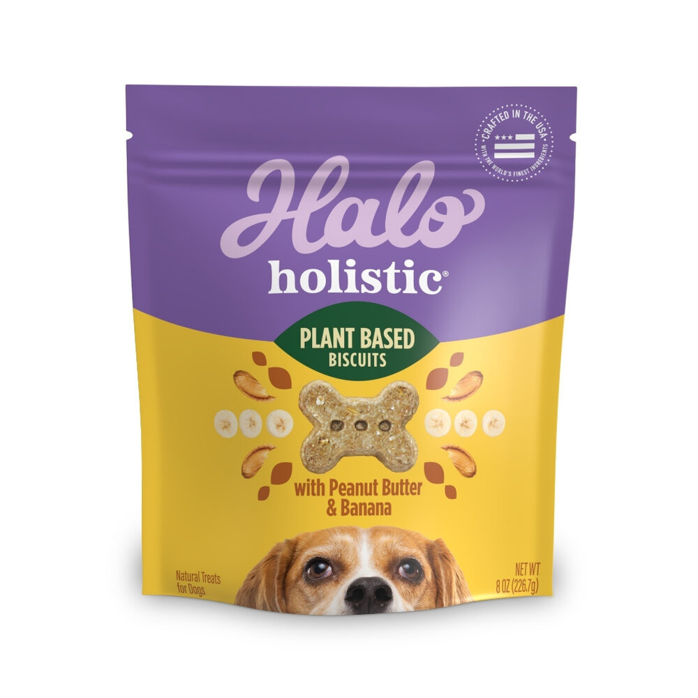 HALO 嘿囉 低敏舒膚酥餅226g 犬用零食 藍莓燕麥/香蕉花生/南瓜花生 天然製成 零食 狗狗餅乾『WANG』-圖片-6