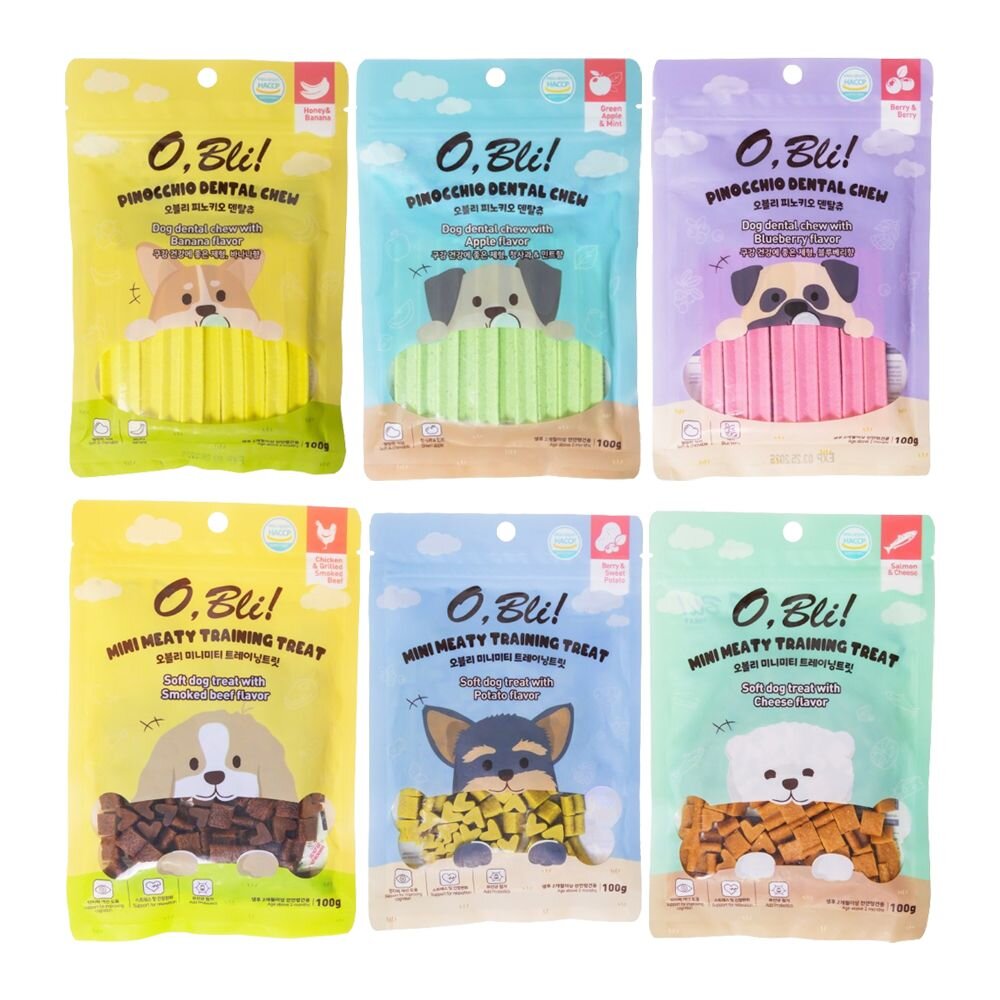 O,Bli! 噢,比利! 犬用|潔牙小點心 軟式潔牙骨 肉肉點心 水果潔牙好棒棒 潔牙骨 狗零食『WANG』-圖片-10