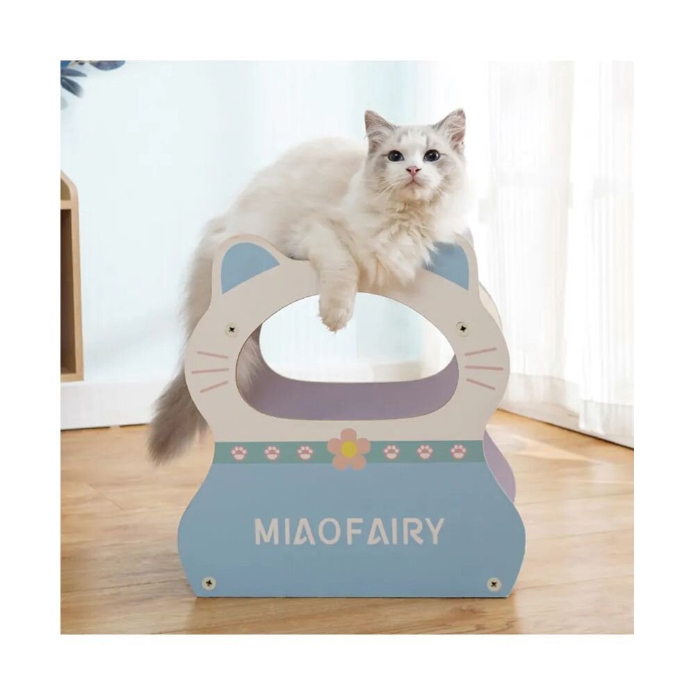 喵仙兒 造型貓抓板 復古遊戲機 仙人掌 胖胖雞 木劍麻貓抓柱 雙層貓抓屋 沙發 睡床 貓抓板『WANG』-圖片-2