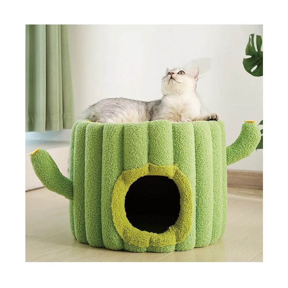 喵仙兒 造型貓抓板 復古遊戲機 仙人掌 胖胖雞 木劍麻貓抓柱 雙層貓抓屋 沙發 睡床 貓抓板『WANG』-圖片-5