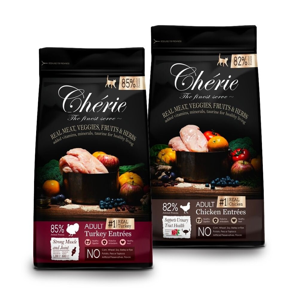 Cherie 法麗 真肉配方全營養貓糧 自然小貓 低碳無穀凍乾糧 貓凍乾飼料 無穀 貓飼料『WANG』-圖片-7