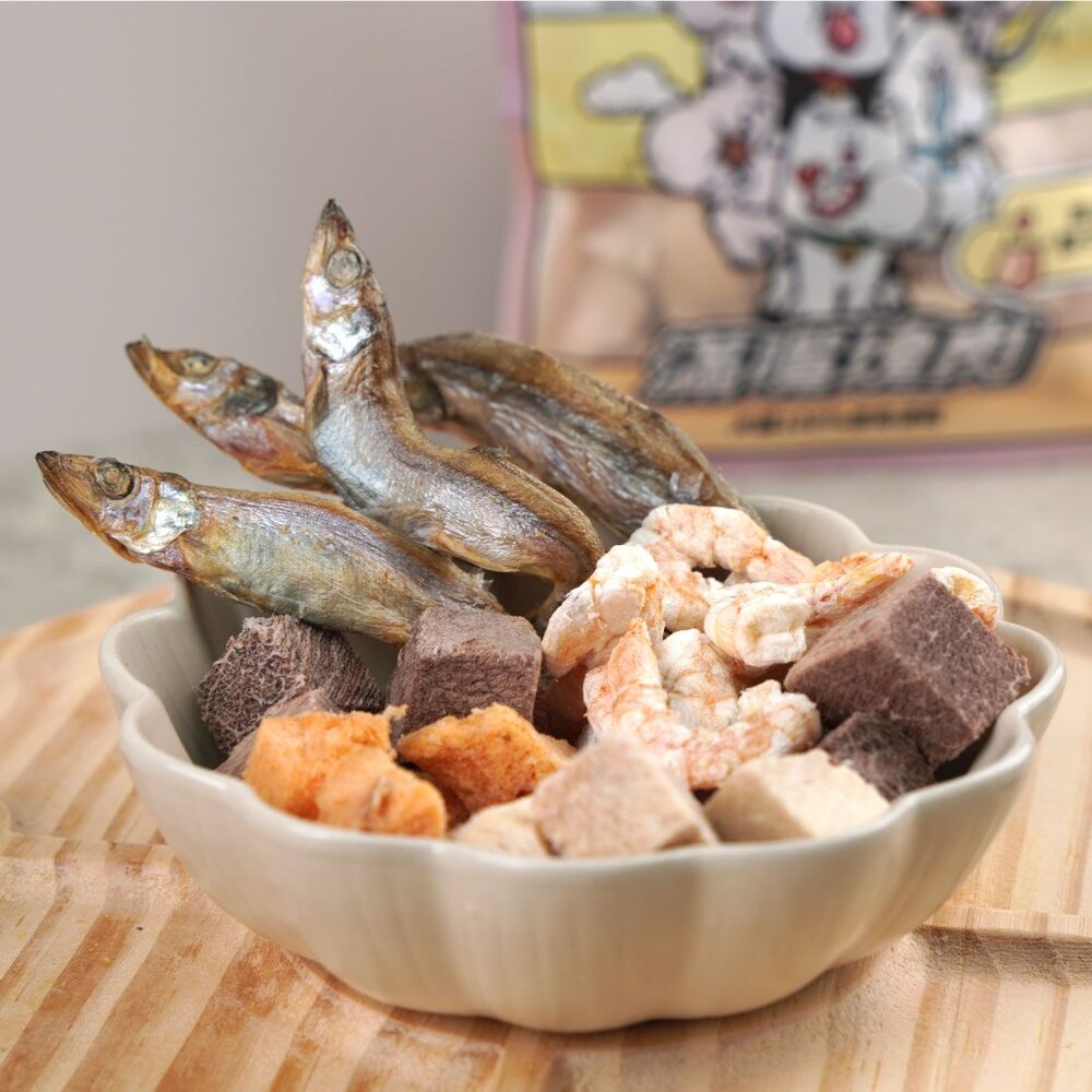 NU4PET 陪心寵糧 犬貓 滿嘴塊肉凍乾 寵物凍乾 凍乾 貓零食 貓凍乾 狗凍乾『WANG』-圖片-2