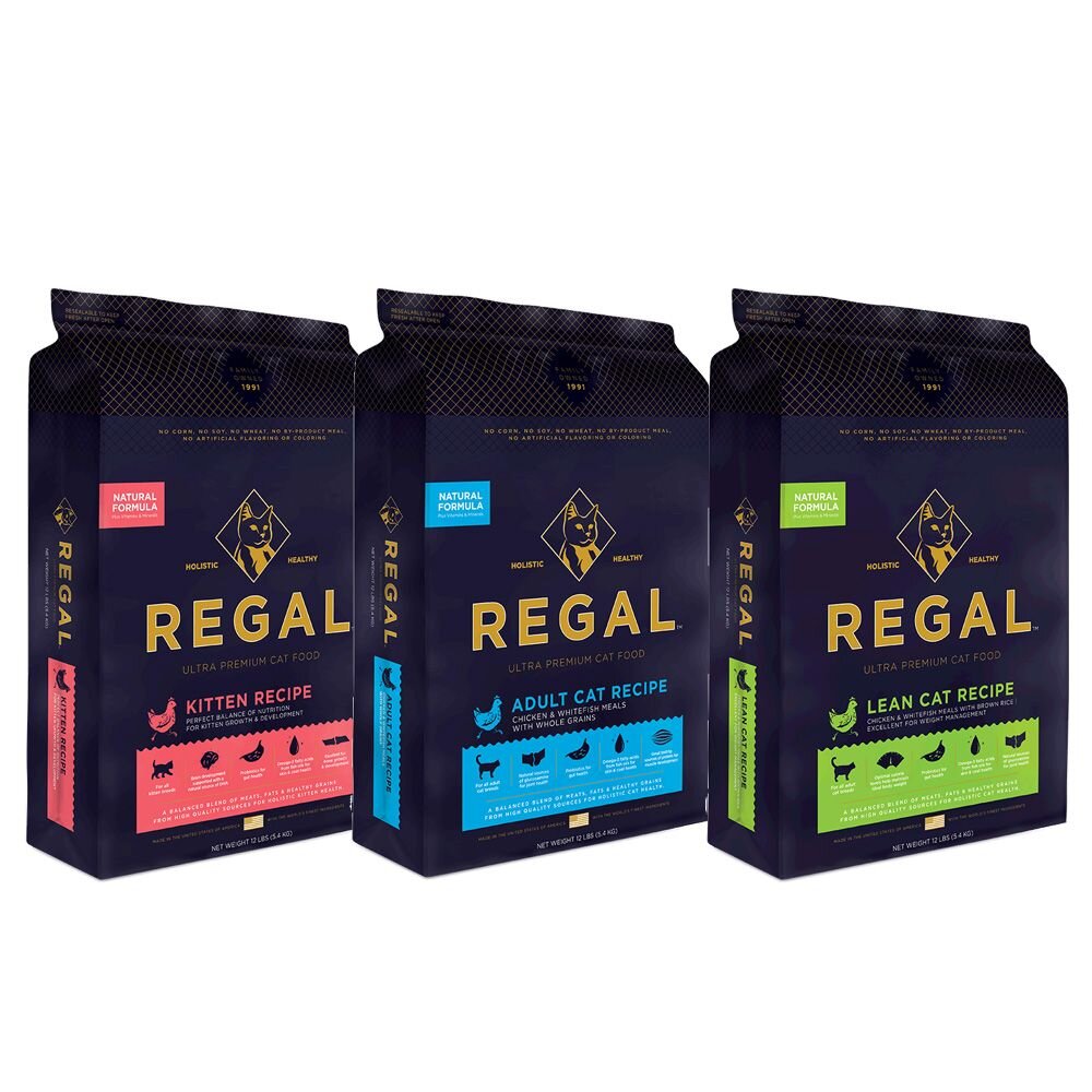 REGAL 芮格爾天然寵糧 貓糧12LB(5.4kg)幼貓 成貓 室內貓 高齡貓 貓飼料 貓糧 貓咪飼料『WANG』-圖片-1