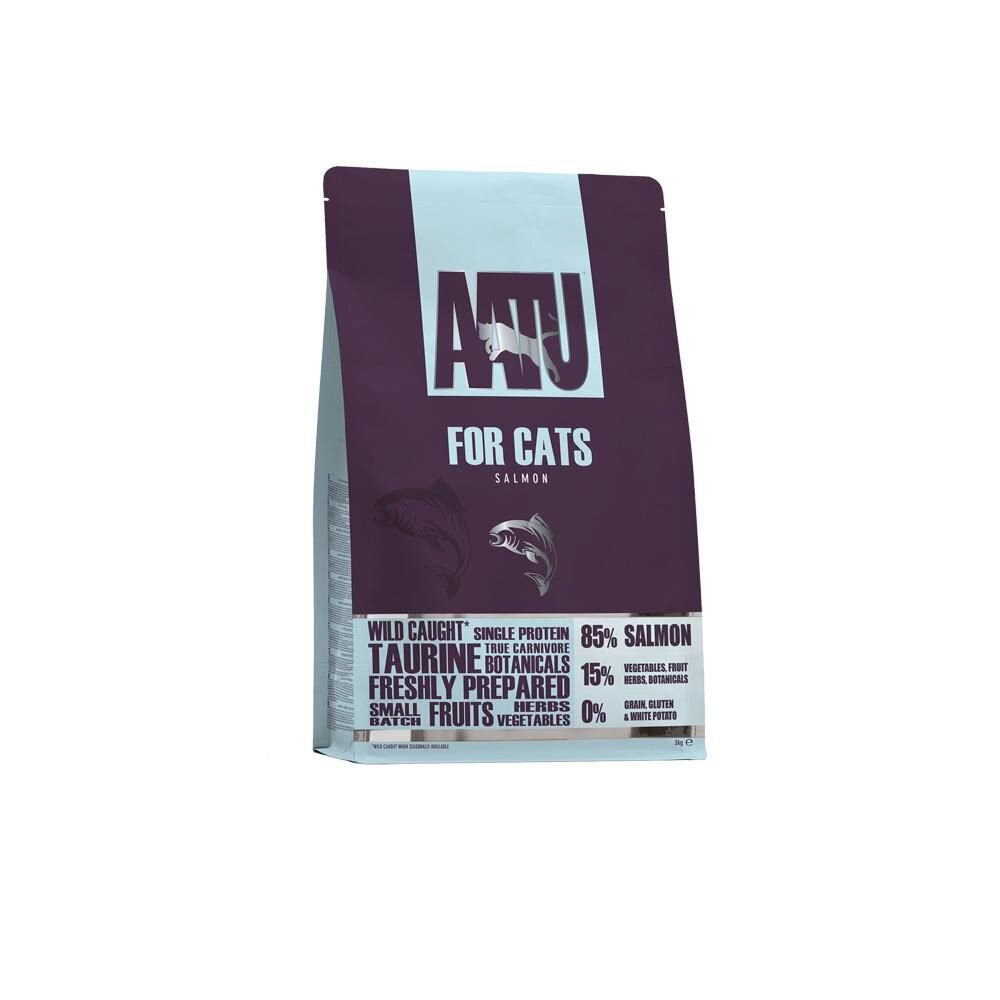 AATU 超級8 無穀全齡貓糧 1KG-3KG【免運】85% 鮭魚 雞肉 鴨肉 貓糧 貓飼料『WANG』-圖片-2