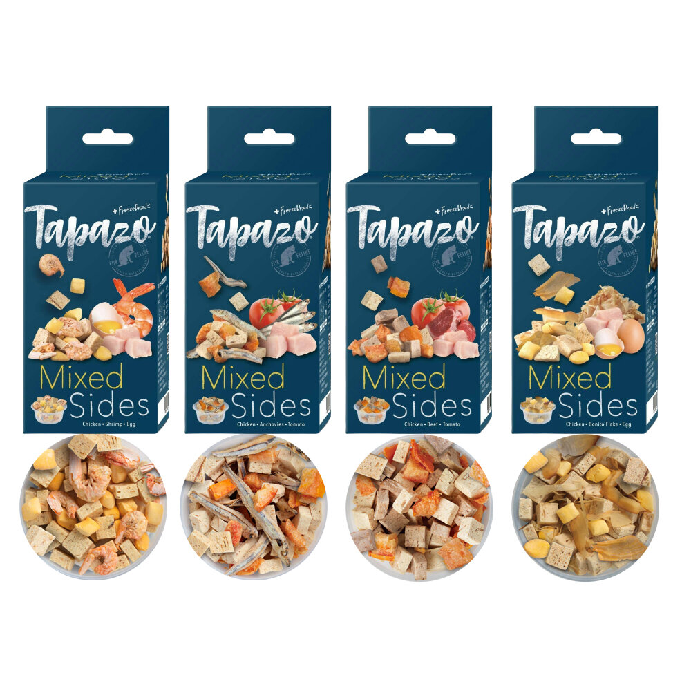 TAPAZO 特百滋 貓用 絕配凍乾佐餐杯 7克X5杯/盒 寵物凍乾 寵物點心 貓零食 貓餐盒『WANG』-圖片-1