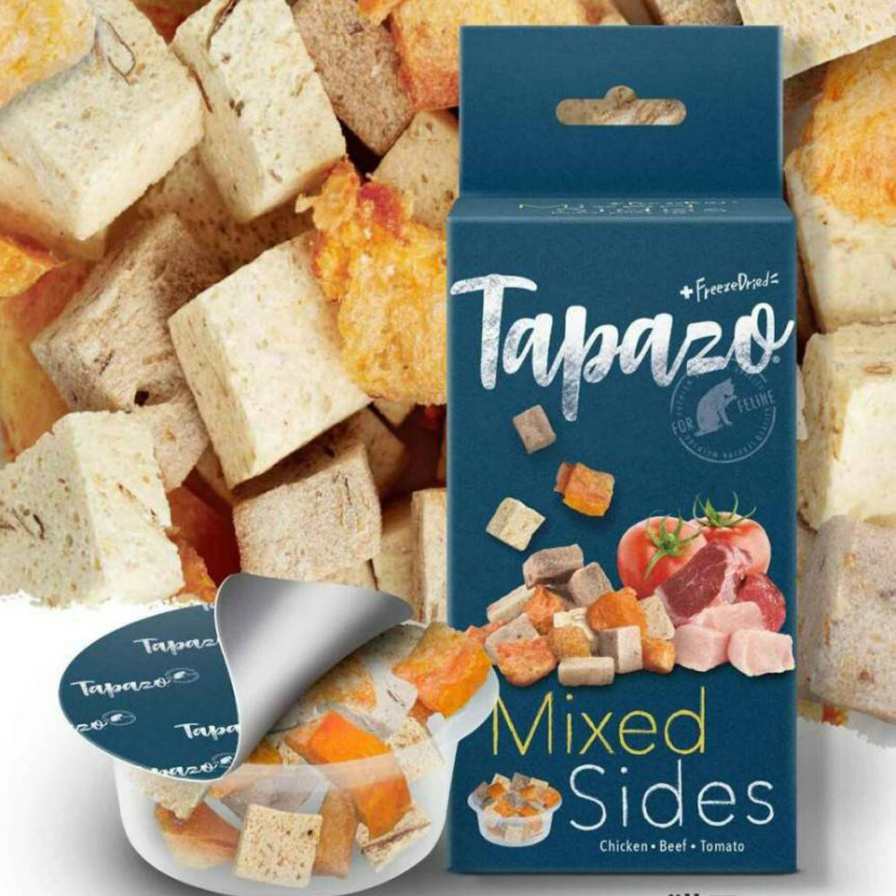 TAPAZO 特百滋 貓用 絕配凍乾佐餐杯 7克X5杯/盒 寵物凍乾 寵物點心 貓零食 貓餐盒『WANG』-圖片-5