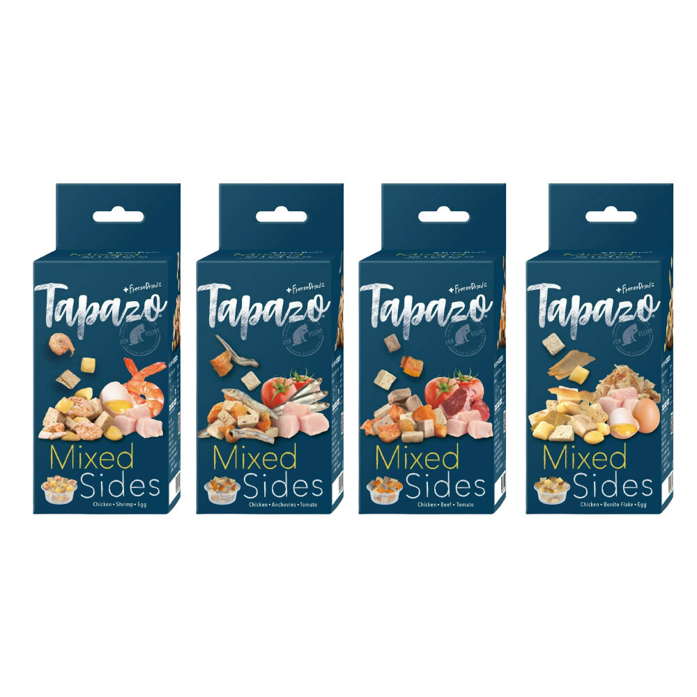 TAPAZO 特百滋 貓用 絕配凍乾佐餐杯-雞肉+柴魚+雞蛋 寵物凍乾 寵物點心 貓零食 貓餐盒『WANG』-圖片-7