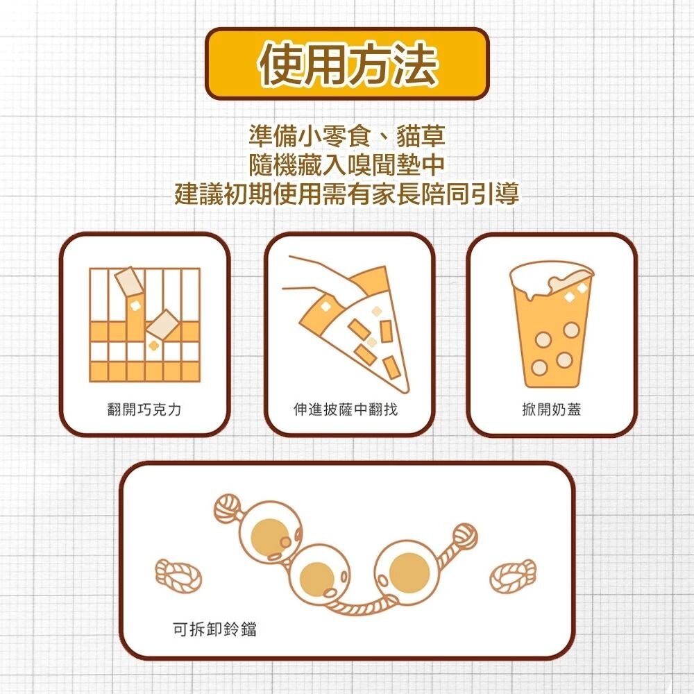 POOZPET 肥宅快樂餐嗅聞墊 寵物玩具 在家遛狗 慢食玩具 益智玩具 覓食玩具 狗玩具『WANG』-圖片-6