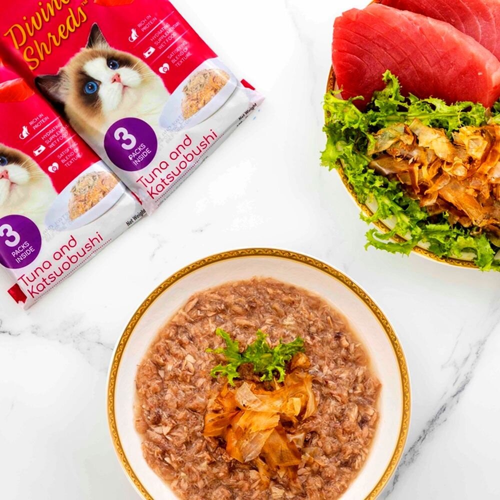 Catit 嘿卡堤 海鑽貓餐包 60gx3入 鮪魚 補水餐包 補水罐 貓罐頭 貓餐包『WANG』-圖片-4