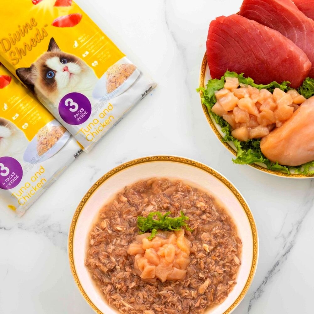 Catit 嘿卡堤 海鑽貓餐包 60gx3入 鮪魚 補水餐包 補水罐 貓罐頭 貓餐包『WANG』-圖片-7