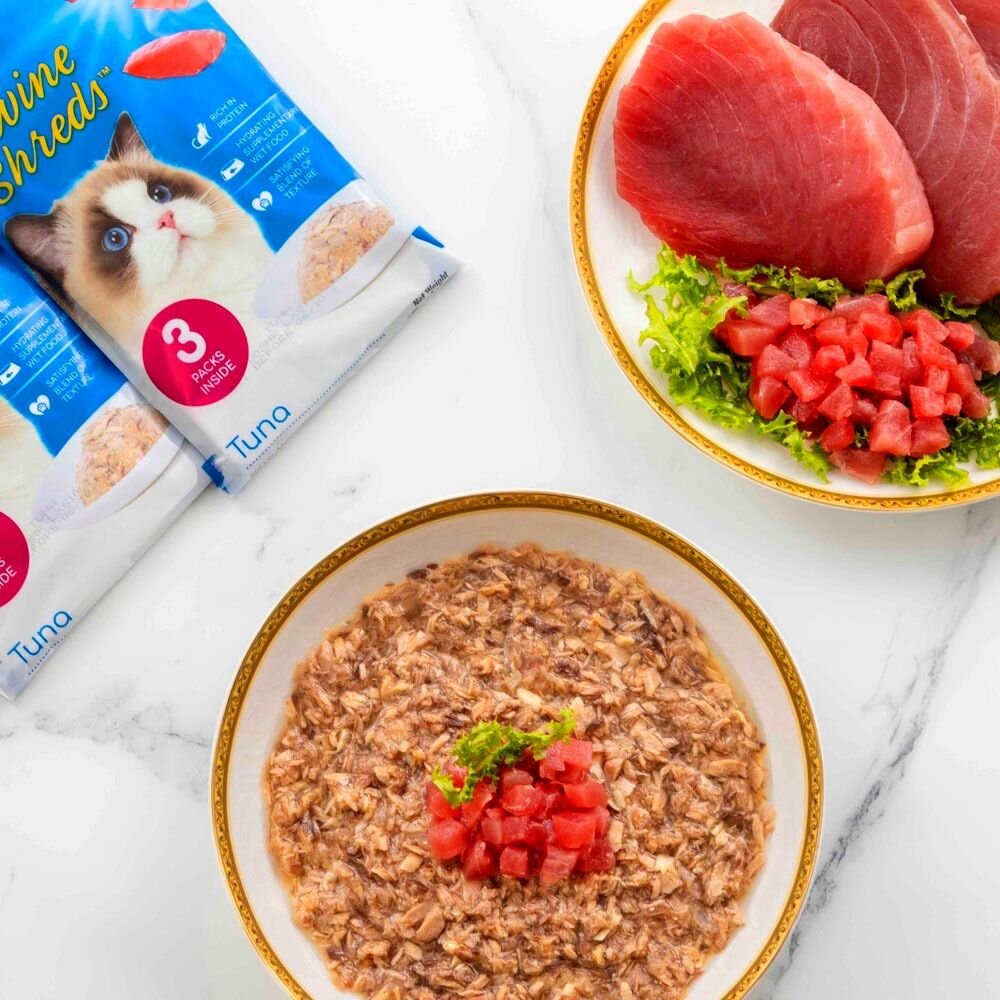 Catit 嘿卡堤 海鑽貓餐包 60gx3入 鮪魚 補水餐包 補水罐 貓罐頭 貓餐包『WANG』-圖片-8