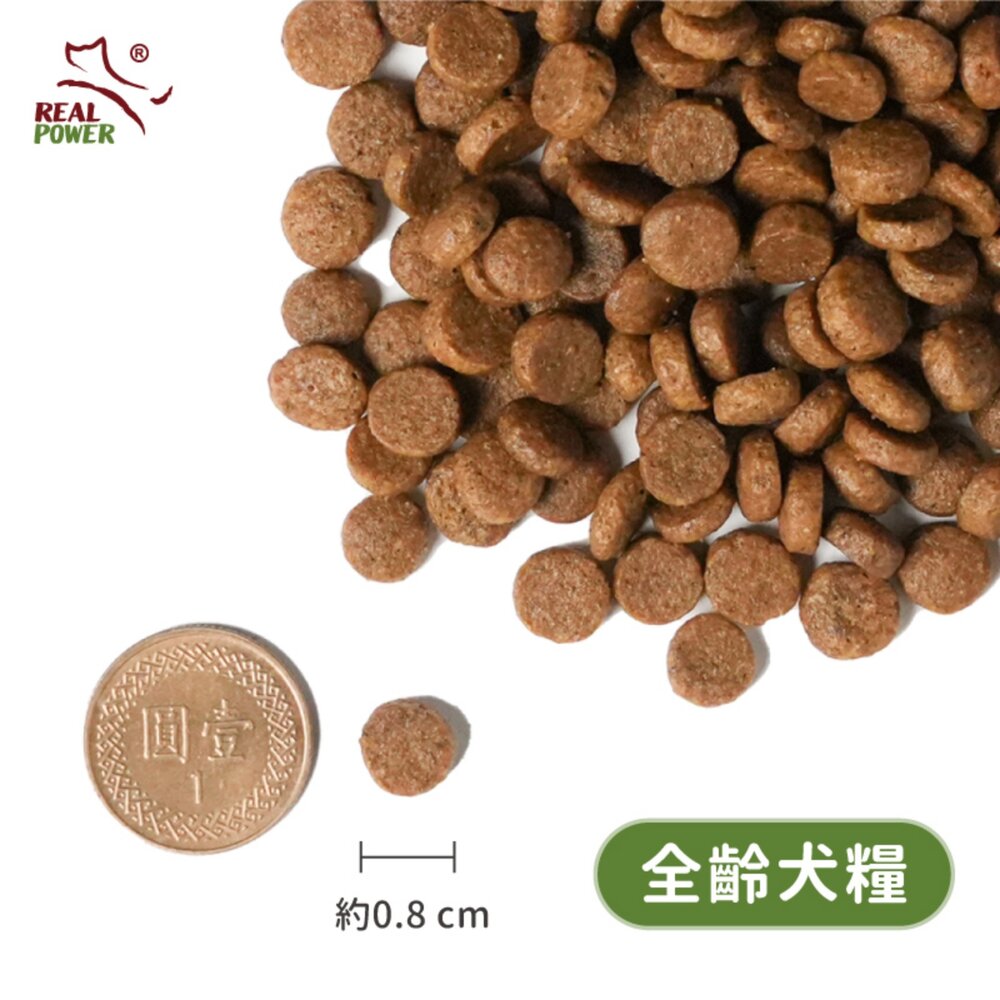 Real Power 瑞威 全齡狗飼料 10kg 腸胃 亮毛 關節心臟 狗乾糧 狗主食 狗飼料『WANG』-圖片-4