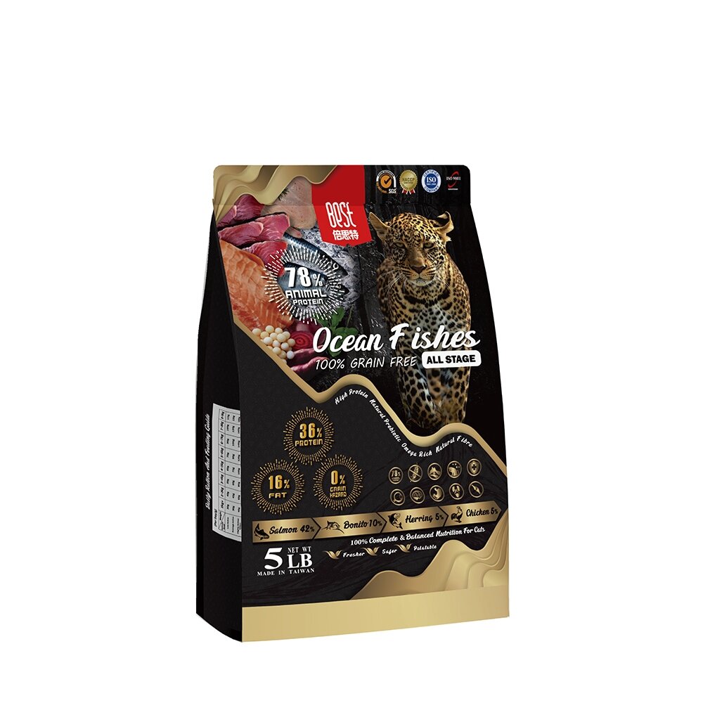 BEST 倍思特 無穀天然貓糧 多種魚盛宴 400g/5LB 挑嘴全齡貓 低敏護膚配方 貓飼料 貓糧『WANG』-圖片-3