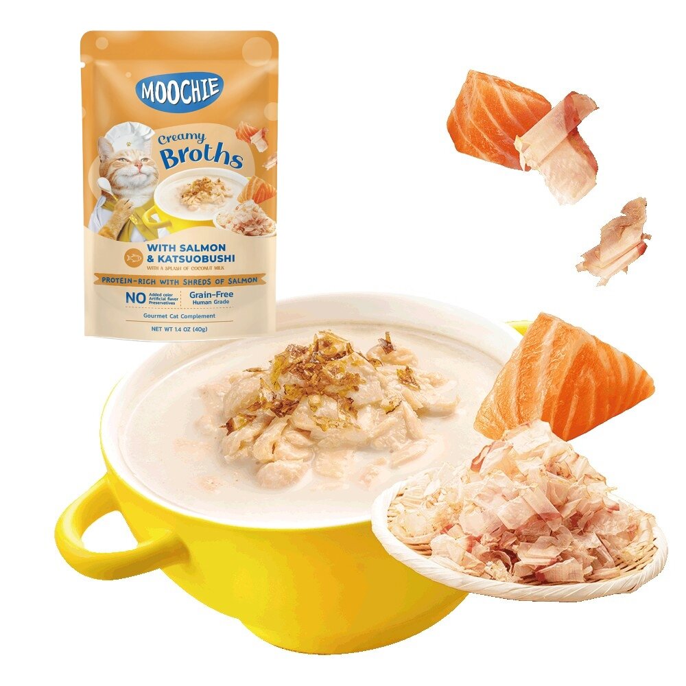 Moochie 姆吉|熱浪椰島貓湯包 40g Moochie 貓湯包 輕鬆補水 雞湯 濃湯 貓餐包『WANG』-圖片-6