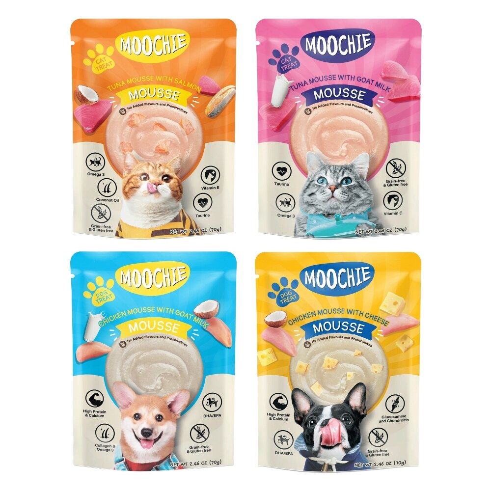 Moochie 姆吉|美膚慕斯餐包 70G 貓慕斯 狗慕斯 寵物餐包 慕斯餐包 貓餐包 狗餐包『WANG』-圖片-1