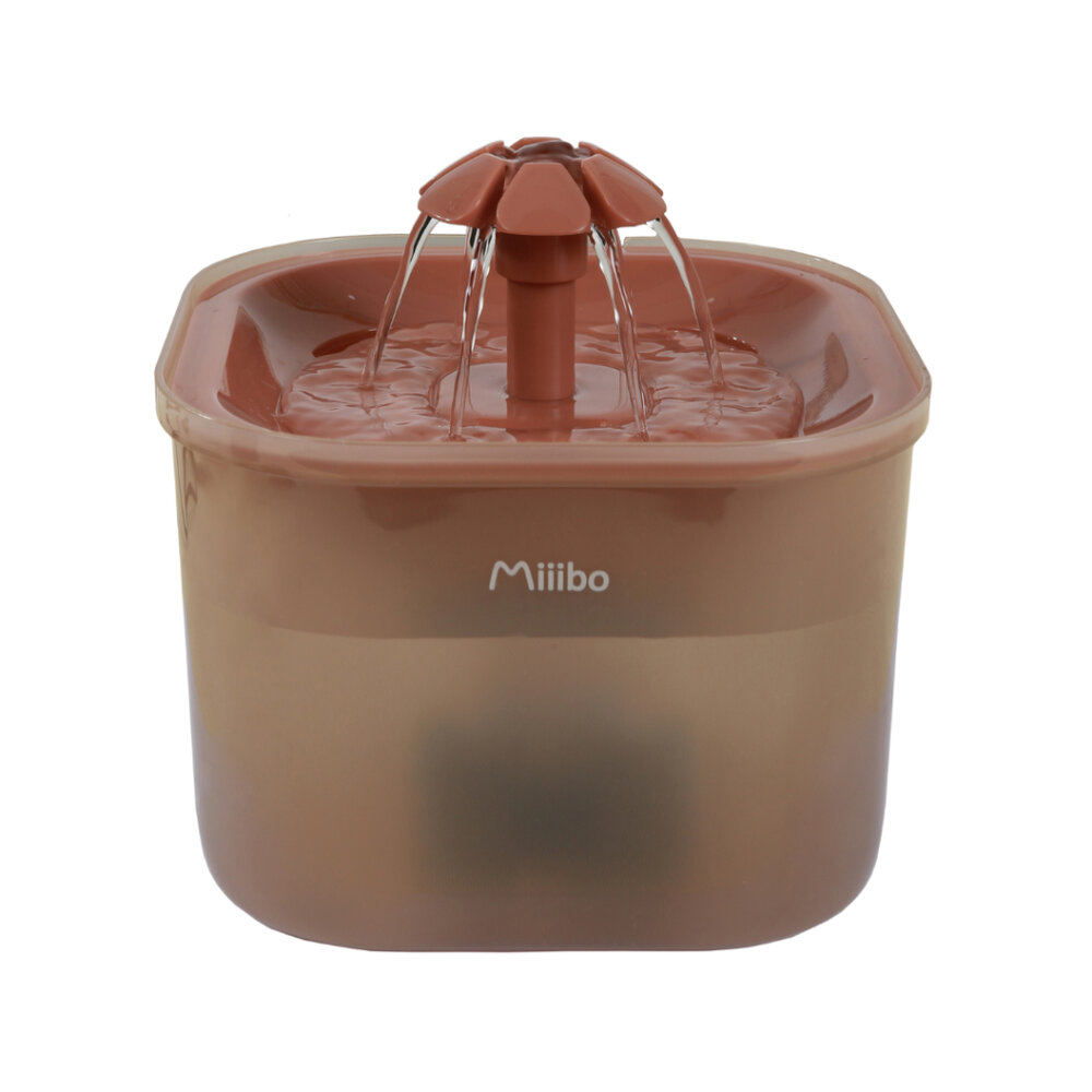 Miiibo 貓咪寶彩虹寵物飲水機1.7L 餵水器 寵物飲水機 貓咪飲水機『WANG』-圖片-7