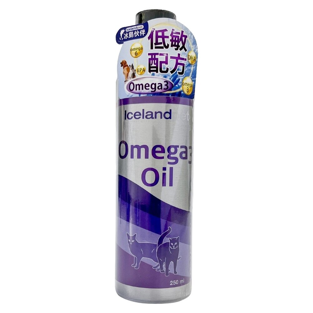 冰島伙伴 全守護頂級魚油250ml Omega3魚油 鱈魚油 鮭魚油 犬貓適用 寵物營養品『WANG』-圖片-2
