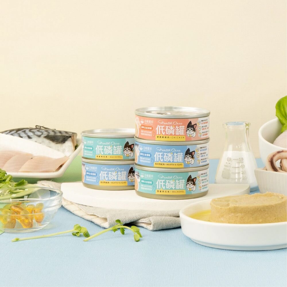 汪喵星球 貓罐頭 80g【24罐組】低磷低蛋白主食貓罐 無膠慢燉純湯罐 主食罐 純湯 湯罐 補水罐 低磷罐『WANG』-圖片-7