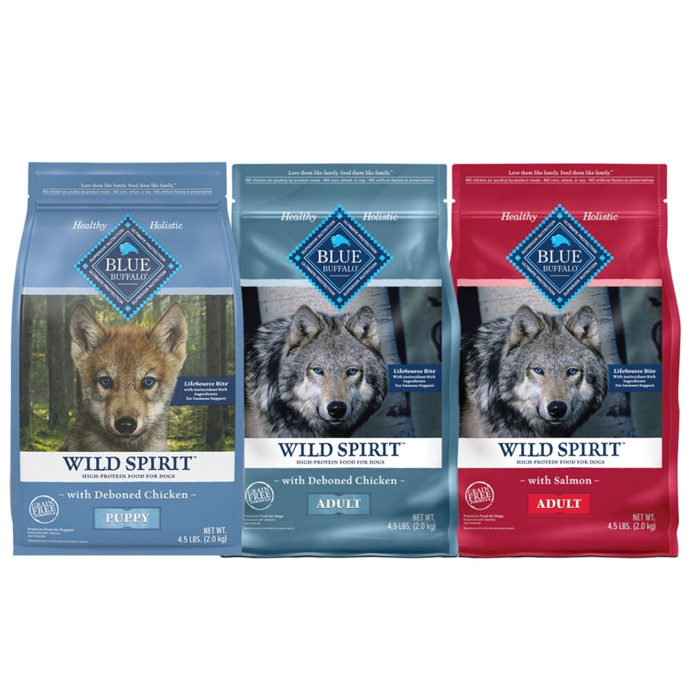 Blue Buffalo 藍摯 美國天然犬糧 4.5磅 13磅 高蛋白低脂 幼犬 全齡犬 狗飼料『WANG』-圖片-1