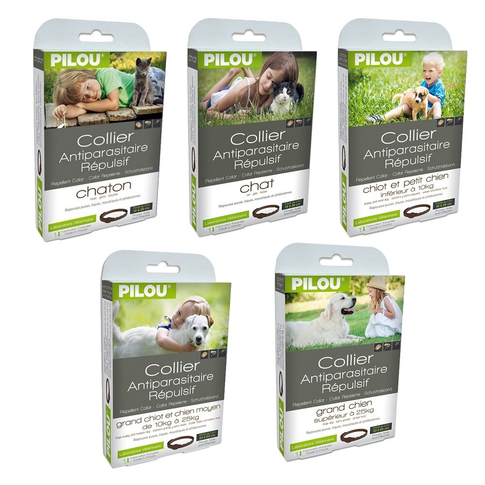 Pilou 法國皮樂 犬貓項圈 第二代加強版 貓用 犬用 寵物項圈『WANG』-圖片-1