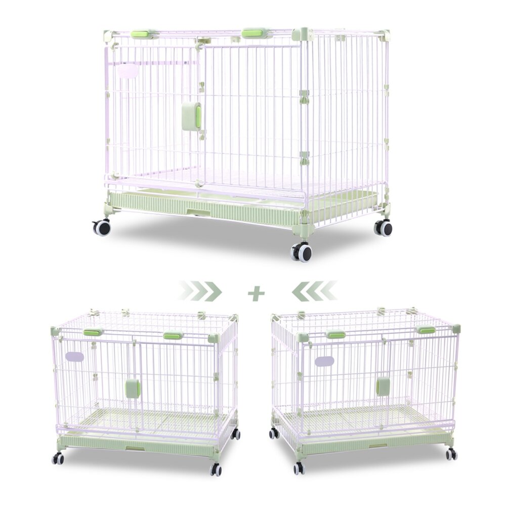 MS.PET 新型多功能狗籠 2尺 2.5尺 可加高 可滑動 可連通 可疊加 狗籠 寵物籠子『WANG』-圖片-1
