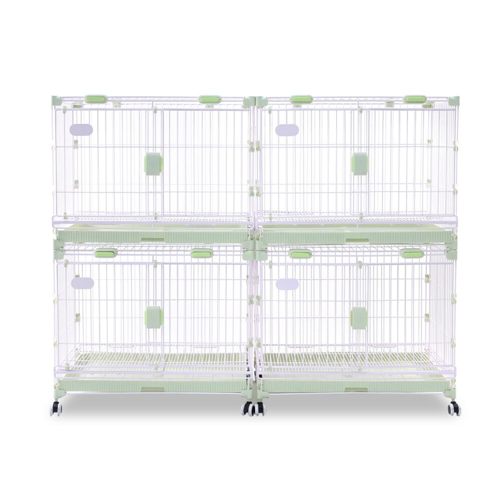 MS.PET 新型多功能狗籠 2尺 2.5尺 可加高 可滑動 可連通 可疊加 狗籠 寵物籠子『WANG』-圖片-3