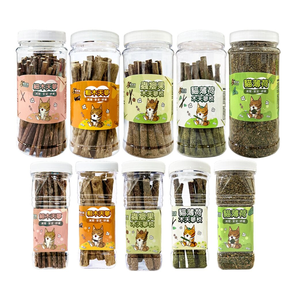 Cat Glory 驕傲貓 貓薄荷/蟲癭果裹木天蓼枝 粗/細木天蓼枝 極細貓薄荷葉 貓薄荷 貓草 貓零食『WANG』-圖片-1