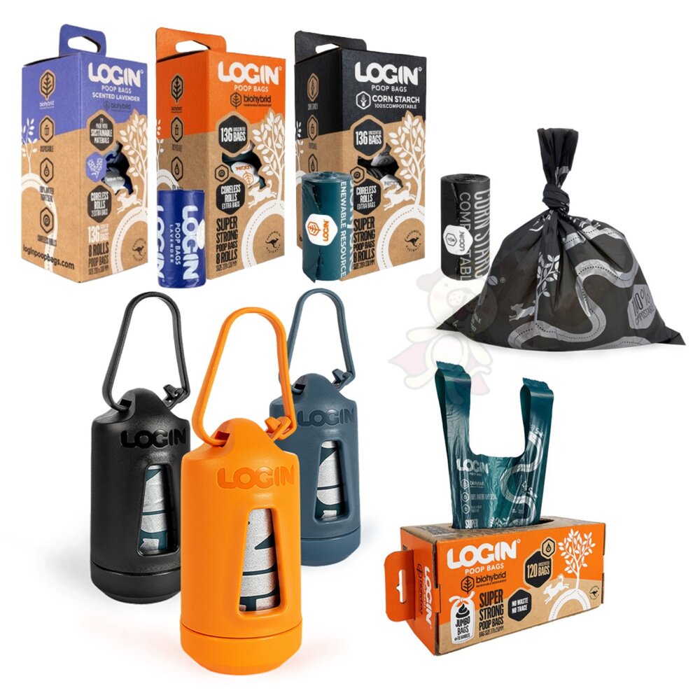 LOGIN 洛格 環保分離器組合 生物降解拾便袋 可推肥降解拾便袋 撿便袋 撿便器 可推肥拾便袋『WANG』-圖片-1