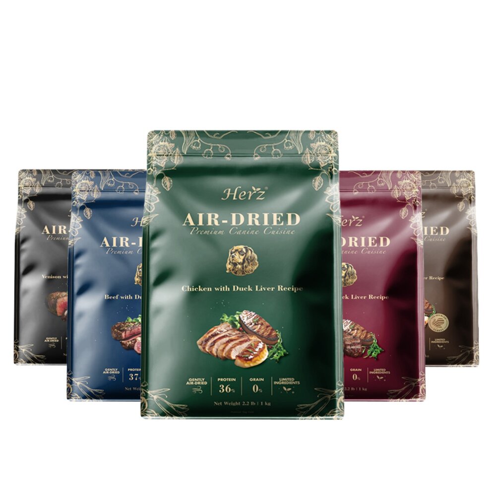 Herz 赫緻 美饌低溫風乾犬糧 454g/1kg 超高適口性 挑嘴狗 狗乾糧 狗主食 狗飼料『WANG』-圖片-1