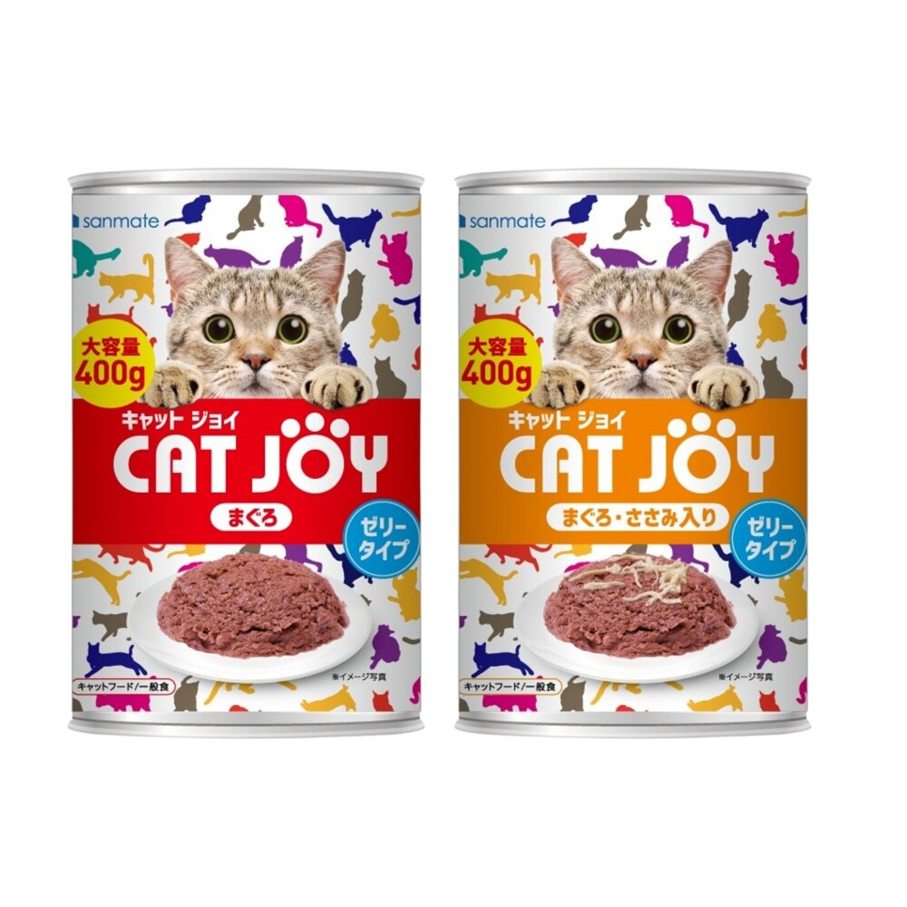 Cat Joy 歡樂罐【整箱組】貓罐頭 貓餐包 鮪魚 鮪魚雞肉 膳食纖維配方 無穀物低敏 鮮肉鮪魚『WANG』-圖片-1